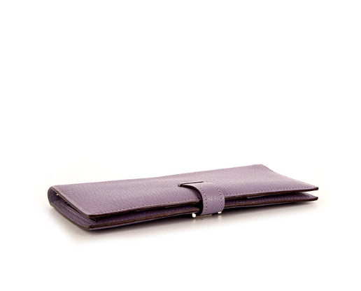 Portafogli Hermès Béarn in pelle Mysore