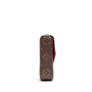 Louis Vuitton
Ebene Monogram Canvas Félicie Pochette Gold Hardware, 2021