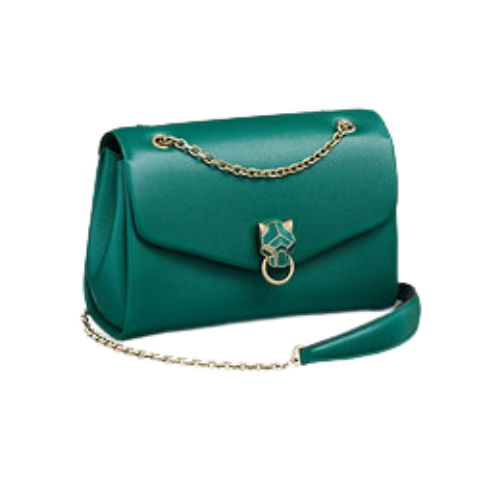 BORSA CON CATENA MODELLO PICCOLO, PANTHÈRE DE CARTIER