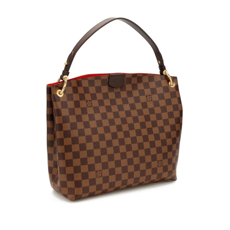 Louis Vuitton Ebene Monogram Coated Canvas Graceful PM Gold Hardware, 2021-2022