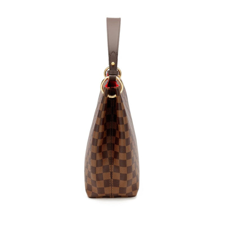 Louis Vuitton Ebene Monogram Coated Canvas Graceful PM Gold Hardware, 2021-2022